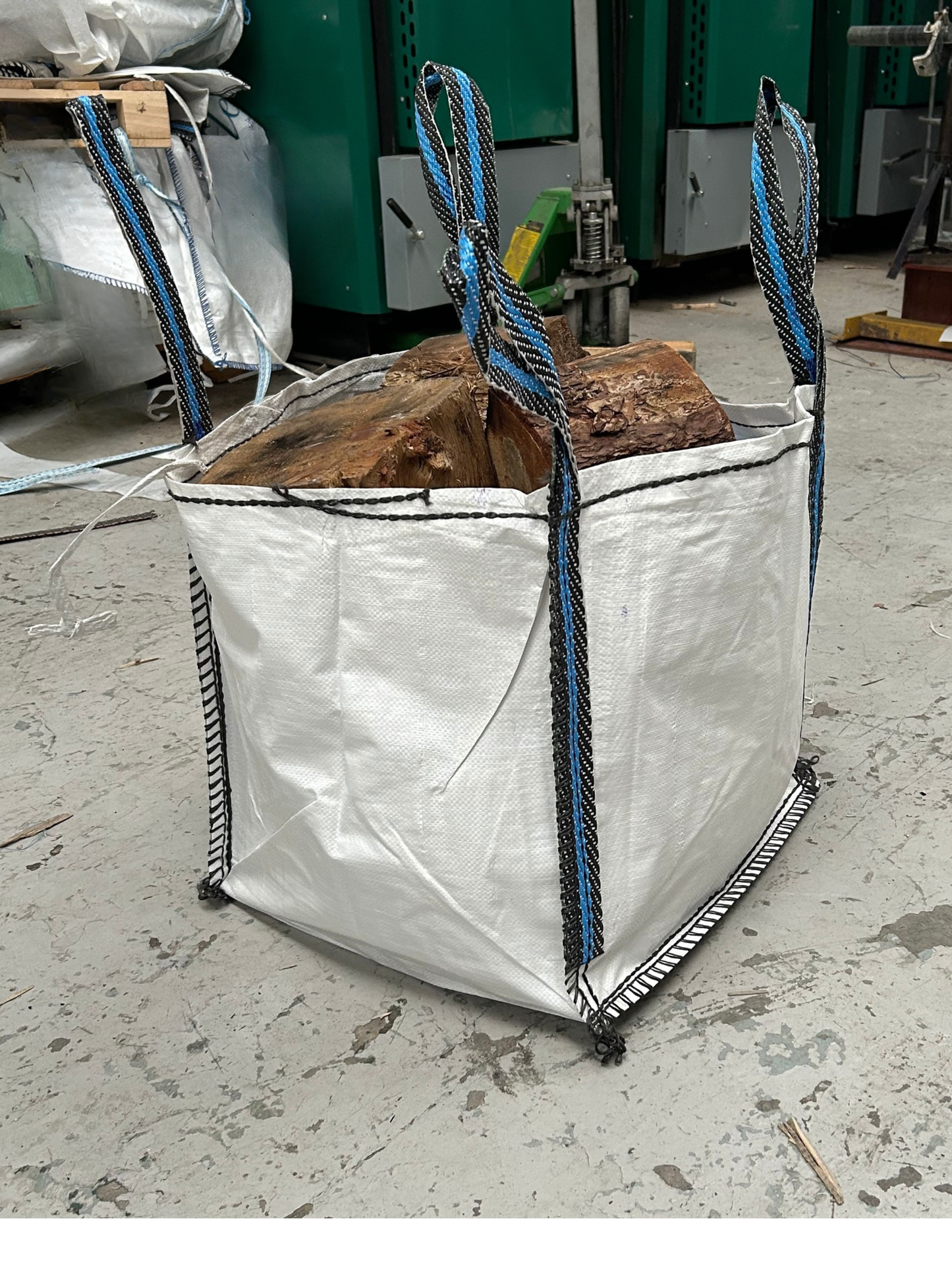 FIBC Bulk Bag -50x50x50cm Open Top, Flat Base 1000kg 5:1